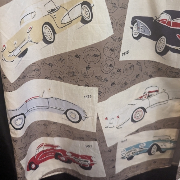 SUPER RARE!! Reyn SPOONER CORVETTE Themed SS Shirt! All-Cotton, Large - Picture 3 of 7